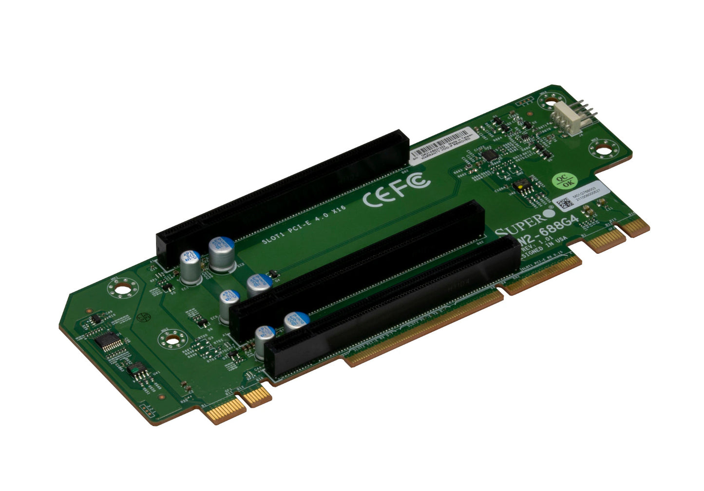 Supermicro RSC-W2-688G4 2U LHS WIO Riser card with one PCI-E 4.0 x16andtwoPCI-E4