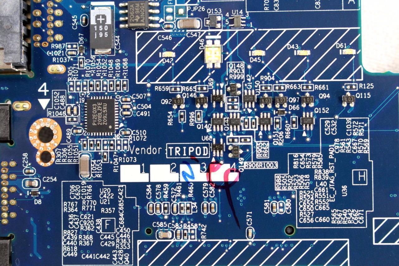 Dell Precision M4400 Motherboard DDR2 SDRAM w/ Discrete Graphics LA-4052P F412N