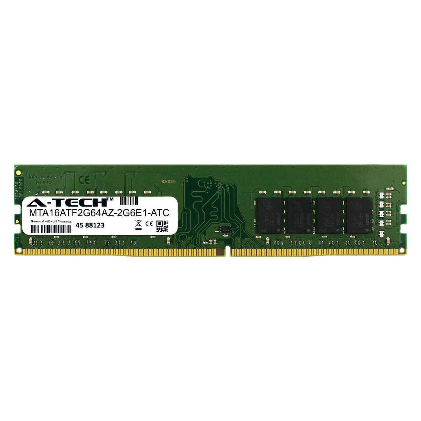 16GB DDR4 PC4-21300 DIMM (Micron MTA16ATF2G64AZ-2G6E1 Equivalent) Memory RAM