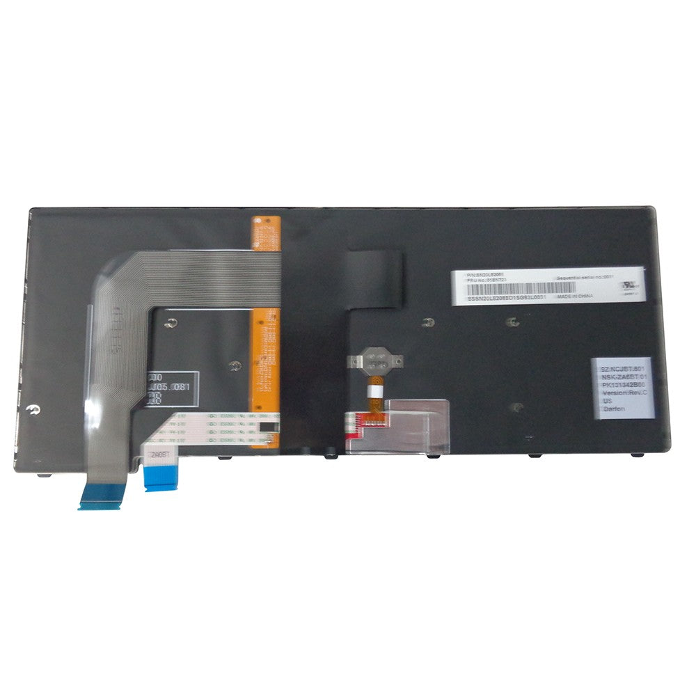 Backlit Keyboard w/ Pointer For Lenovo ThinkPad 00PA534 SN20H42446 - US Version