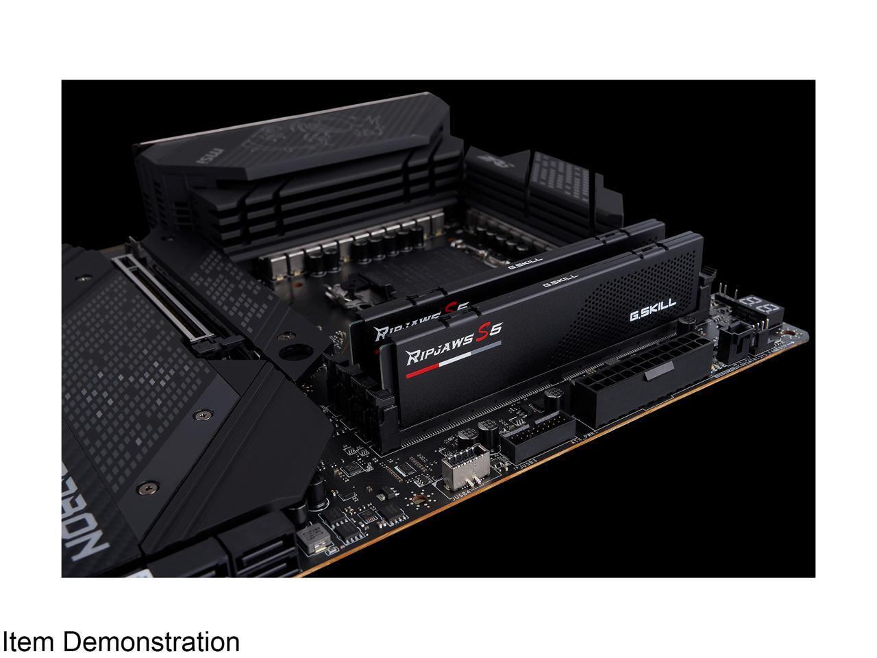 G.SKILL Ripjaws S5 Series 32GB (2 x 16GB) 288-Pin PC RAM DDR5 6000 Intel XMP 3.