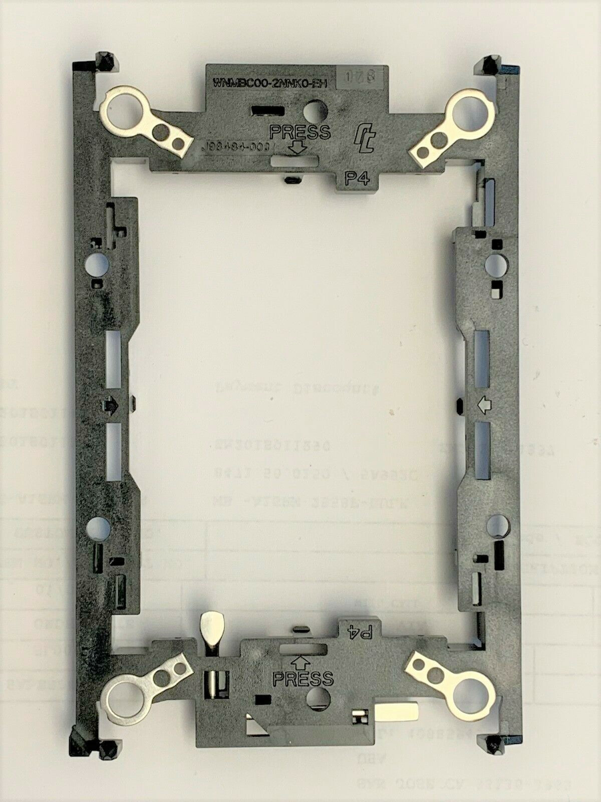 LGA4189 socket bracket for 3rd Gen Intel Xeon Scalable Processor - 75mmx113.6mm