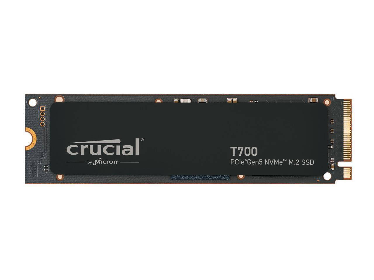 Crucial T700 Gen5 NVME M.2 SSD 2280 2TB PCI-Express 5.0 x4 TLC NAND?Ǭ? Internal