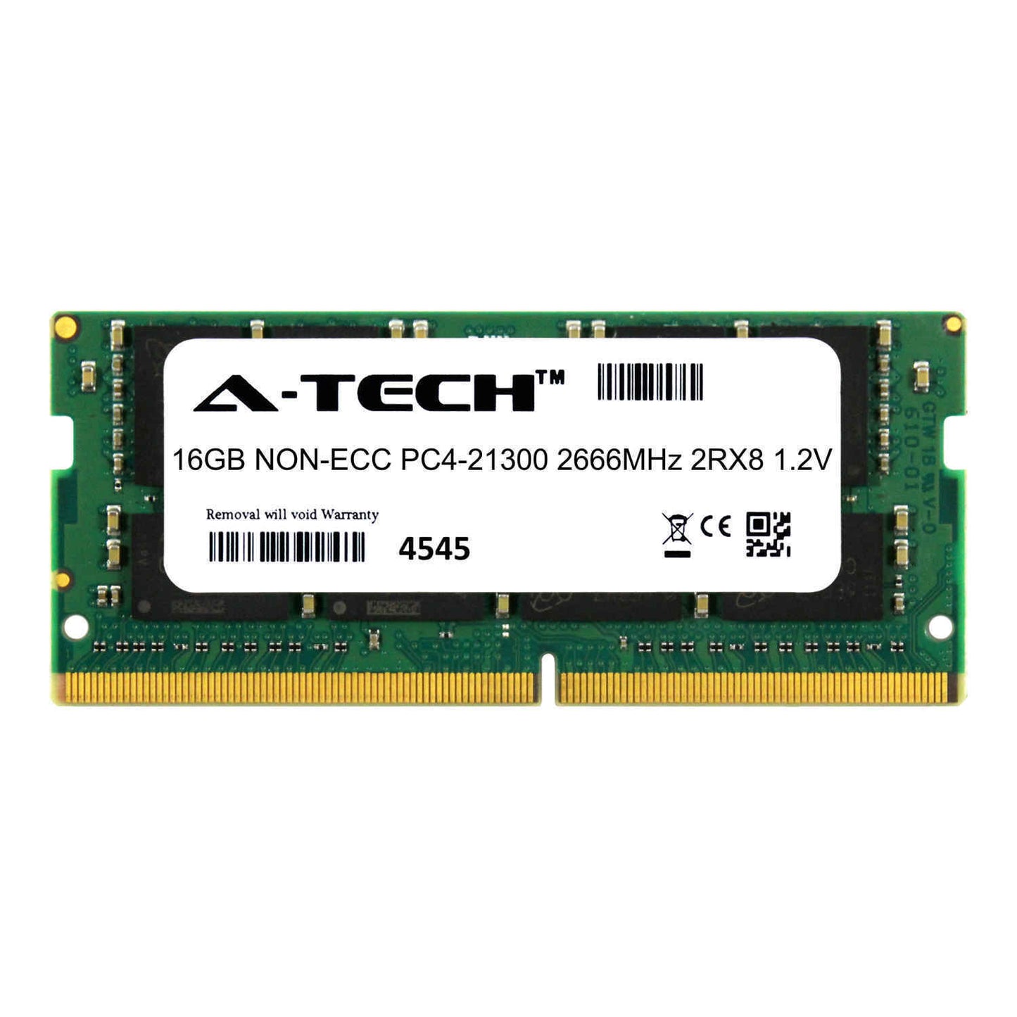 16GB DDR4 2666 SODIMM Laptop Memory RAM for DELL XPS 15" 9550 9560 9570 1x 16G