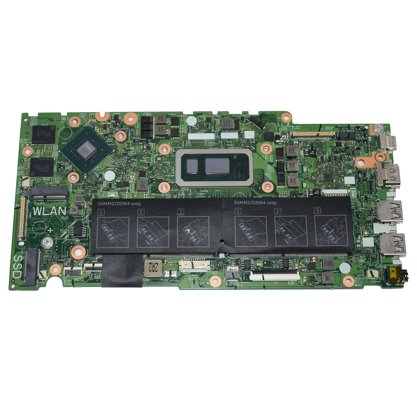 Dell Inspiron 5480 Motherboard Intel i7-10510U 1.8GHz NVIDIA MX230 17859-1 J0N00