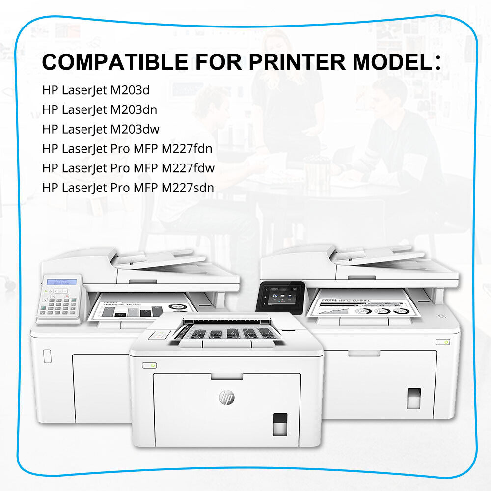 10PK CF230A Toner Compatible with HP 30A LaserJet Pro MFP M227fdn M227fdw M203dw