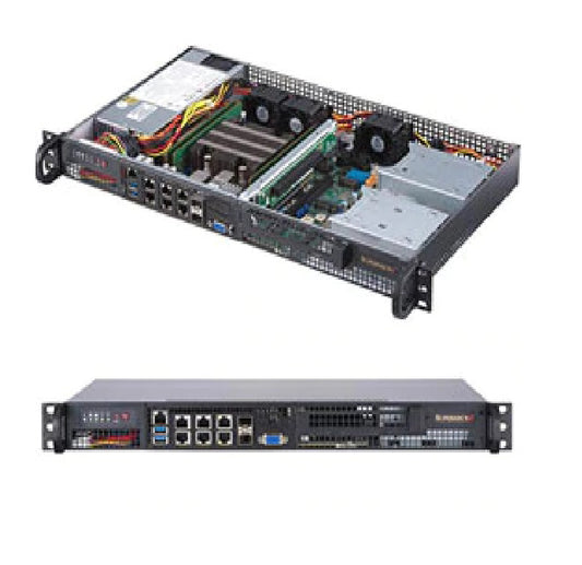 SuperMicro SYS-5019D-FN8TP 1U 200W Server with X11SDV-8C-TP8F Motherboard