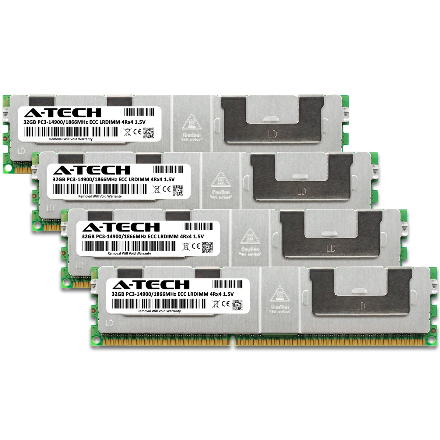 128GB 4x 32GB PC3-14900L LRDIMM Supermicro X9DRG-O-PCIE X9DR3-LN4F+ Memory RAM