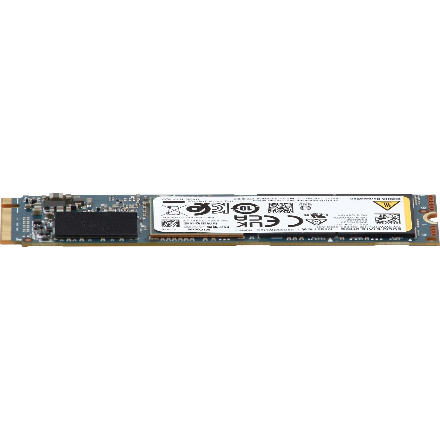 Dell Kioxia 512GB PCIe Gen4 NVMe Class 40 TLC 2280 M.2 SSD XG8 (WWK7N)