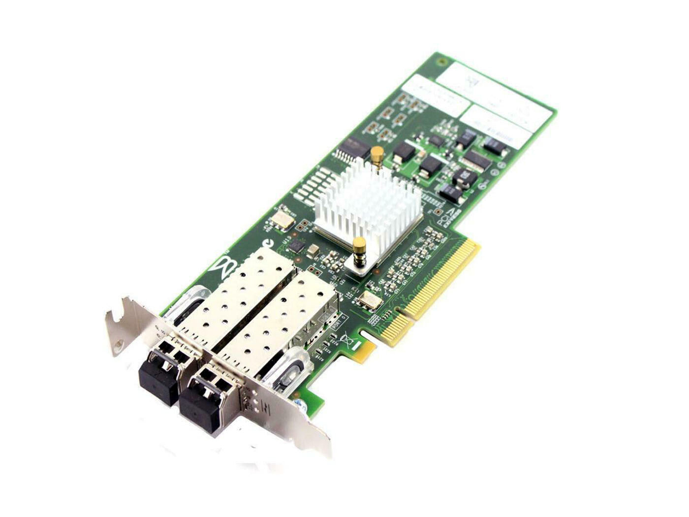 Brocade 825 Dual Port 8 Gbps FC Host Bus Adapter 7T5GY KKYWJ BR-825 w/ 2 8GB SFP