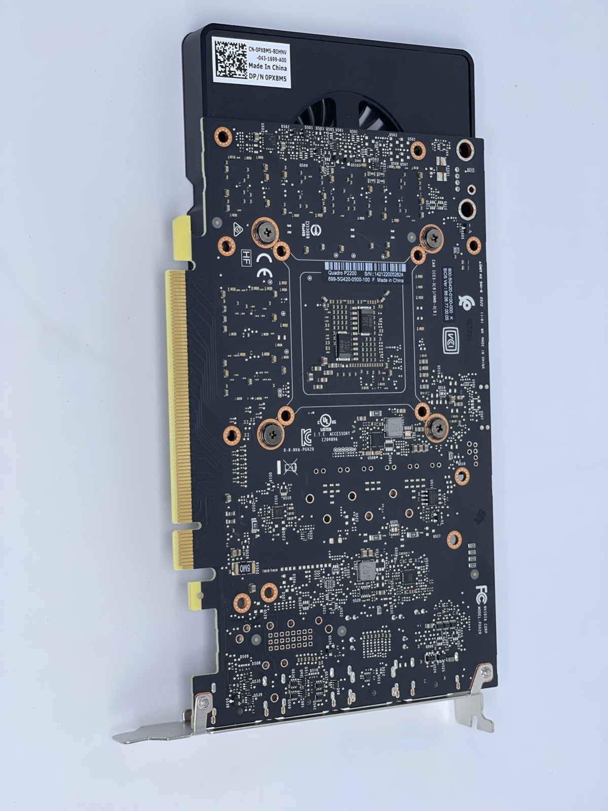 Dell Nvidia Quadro P2200 5GB GDDR5X Full Height Video Graphics Card