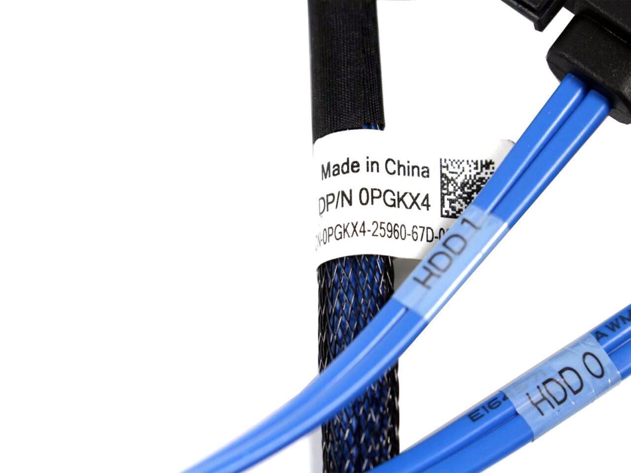 Lot of 5Genuine Dell PowerEdge R2200 SAS HD PERC8 P3 Cable PGKX4 0PGKX4 (NOT FOR HOME PC)