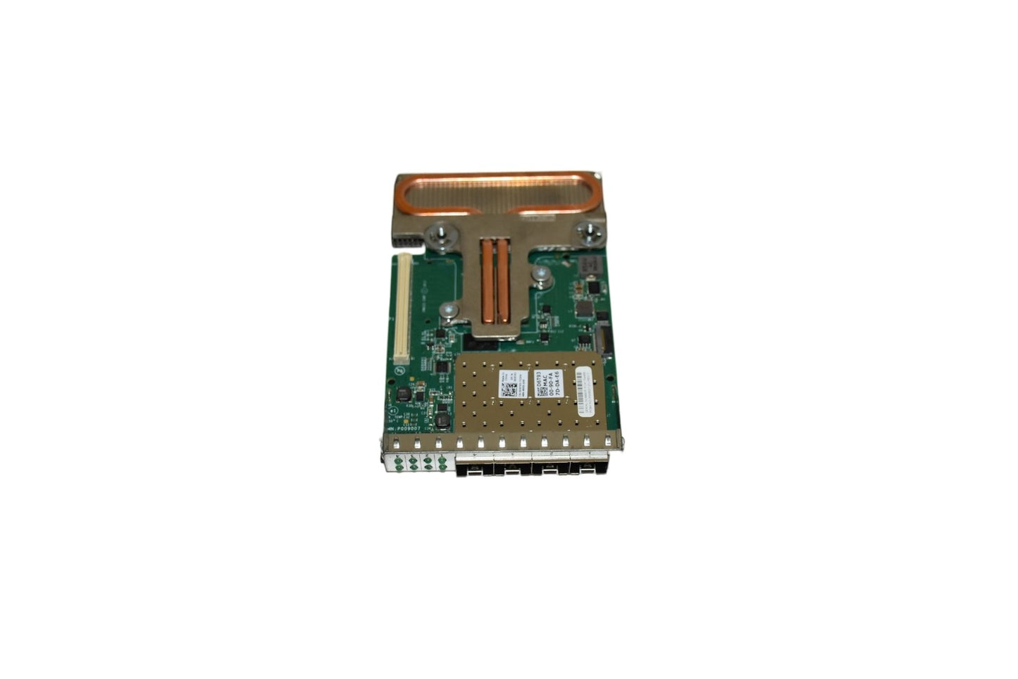 Dell Emulex OneConnect Quad-Port 10Gbps SFP RNDC Network Daughter Card D6T93