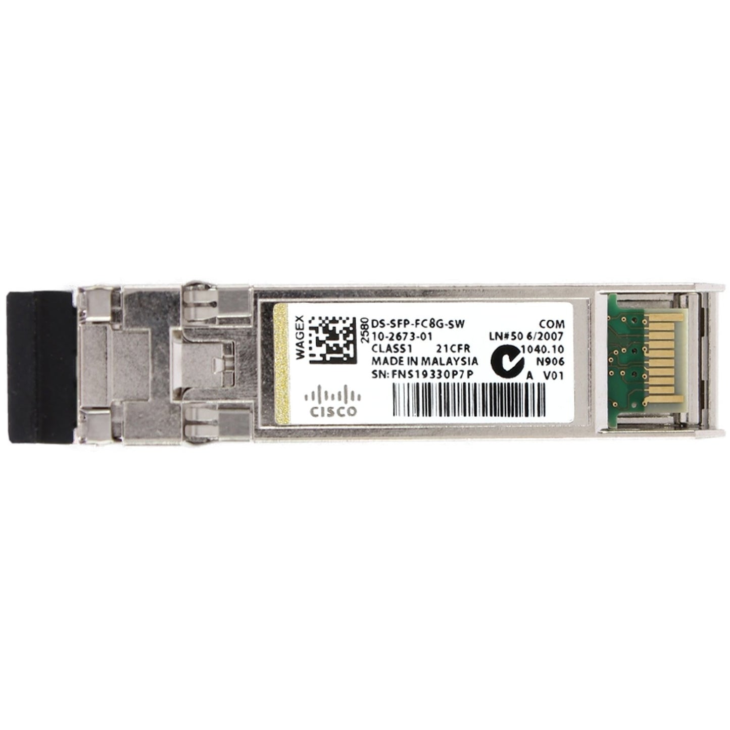 Cisco DS-SFP-FC8G-SW 8GbE 190M SW FCoE Transceiver (Lot of 30)