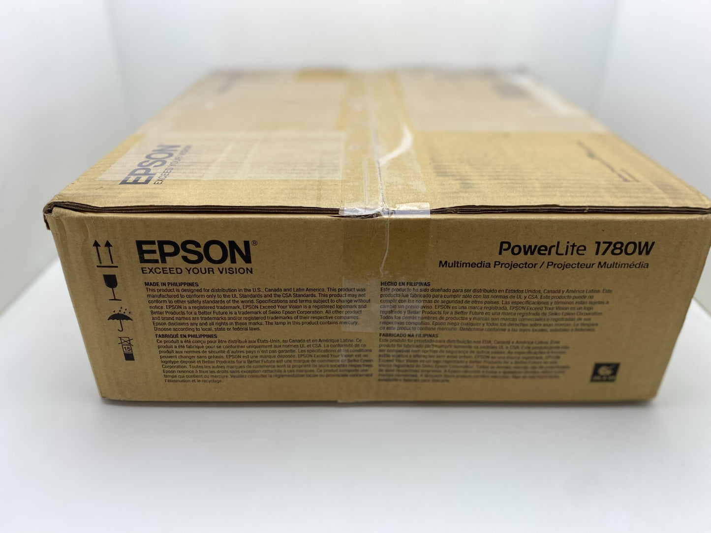 Epson PowerLite 1780W LCD Projector