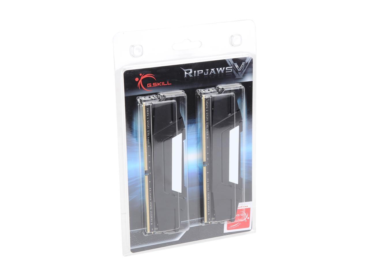 G.SKILL Ripjaws V Series 16GB (2 x 8GB) DDR4 3600 (PC4 28800) F4-3600C18D-16GVK