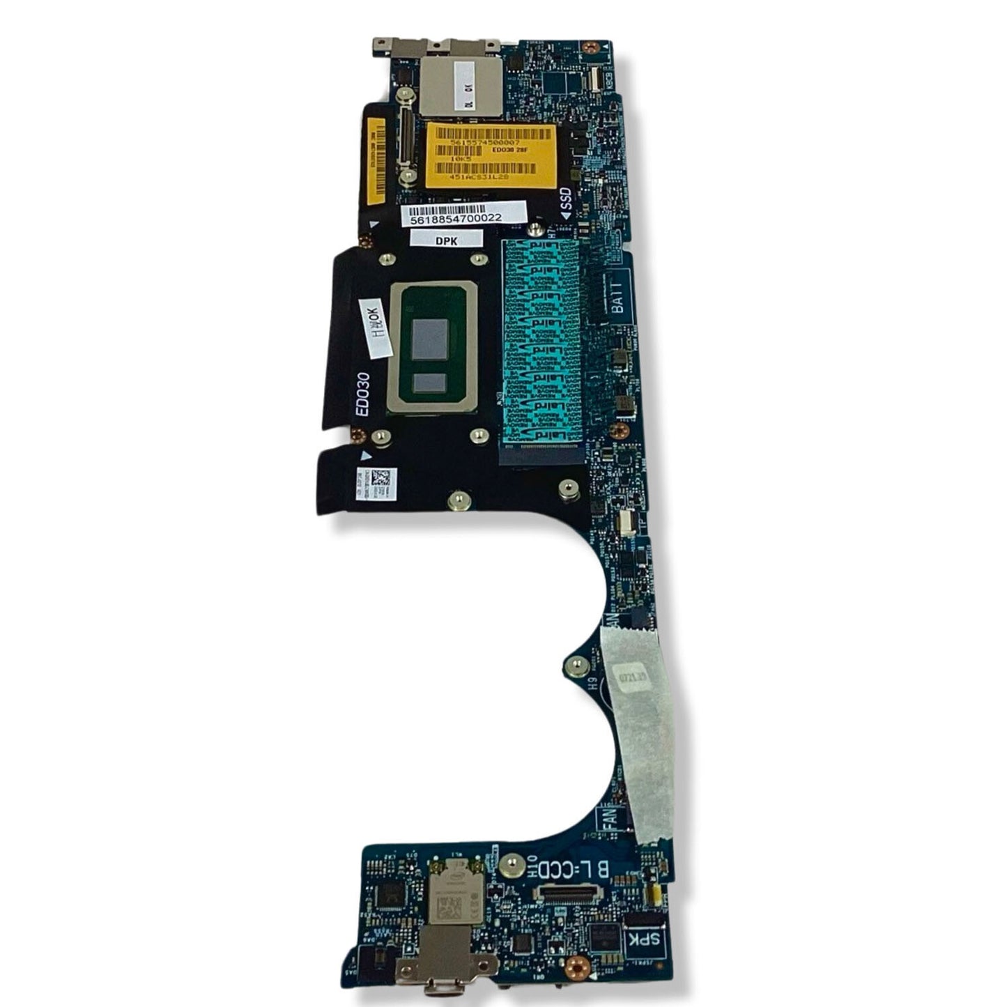 Dell XPS 13 9380 Intel Core i5-8365U 16GB LPDDR3 Motherboard LA-E672P XDVJ0