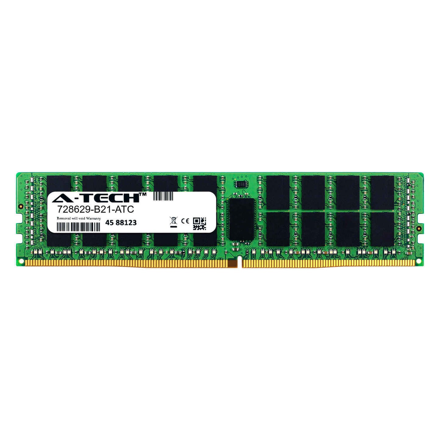 32GB DDR4 2133MHz PC4-17000R RDIMM (HP 728629-B21 Equivalent) Server Memory RAM