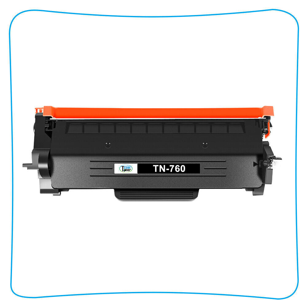8PK TN760 Toner Cartridge for Brother TN730 MFC-L2710DW DCP-L2550DW HL-L2390DW