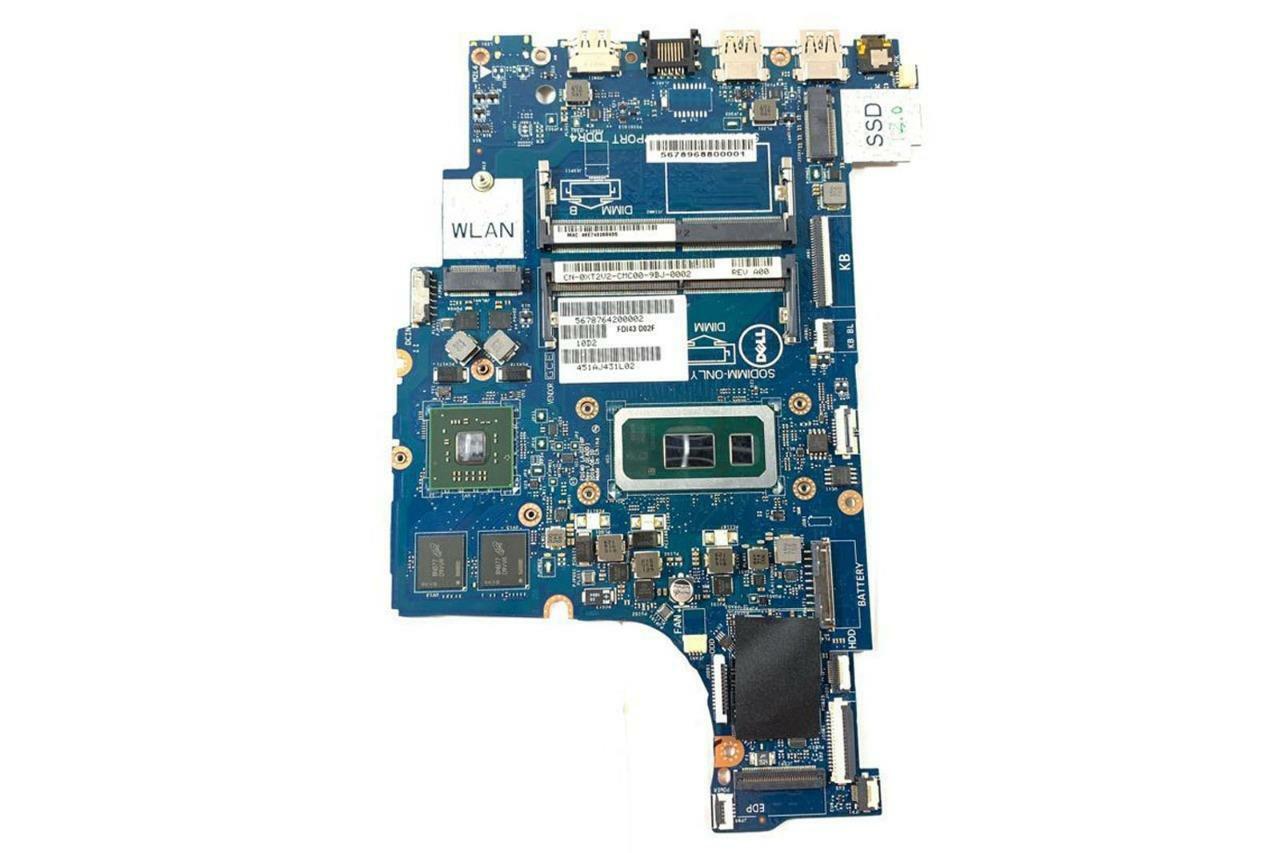 Dell Inspiron 3000 3490 3590 3790 Motherboard i7-10510U 1.8 GHz LA-G716P XT2V2