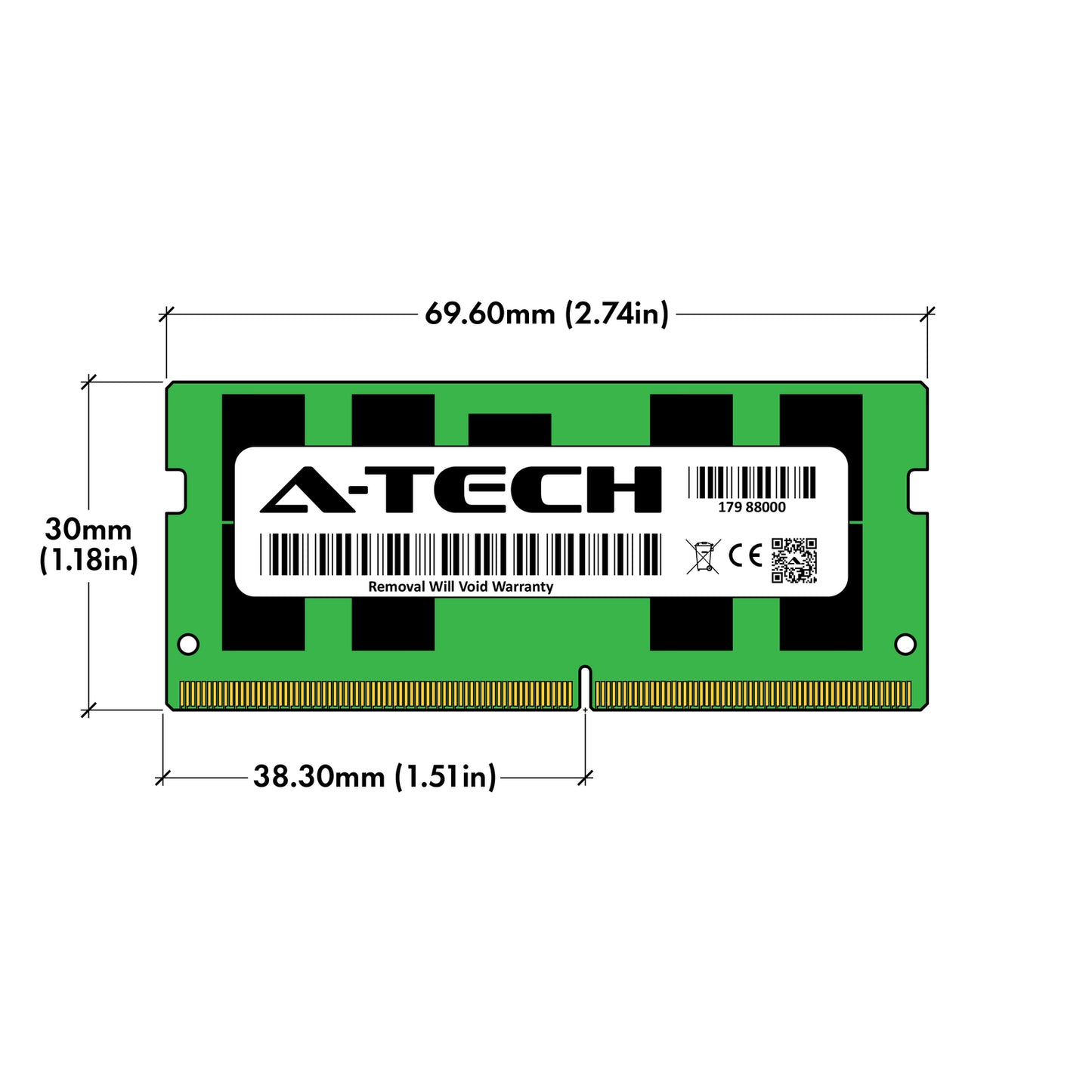 16GB DDR4-2666 ECC SODIMM Synology DiskStation DS923+ DS1821+ DS1618+ Memory RAM (NOT FOR HOME PC)