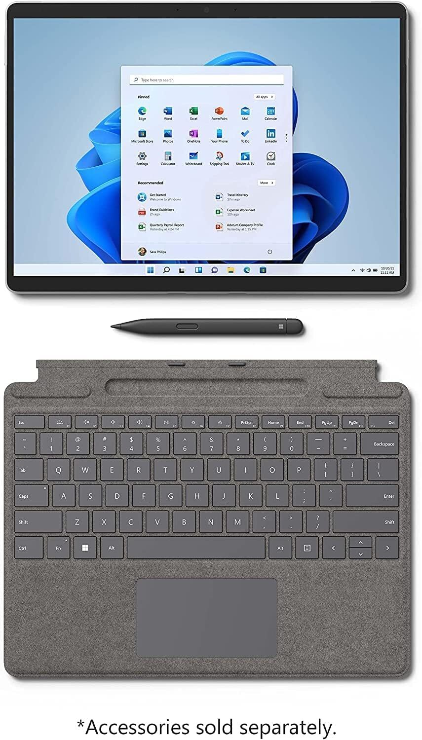 Microsoft Surface Pro 7+ 12.3" Touch Core i5-1135G7 16GB 256GB SSD Cam Win11Pro