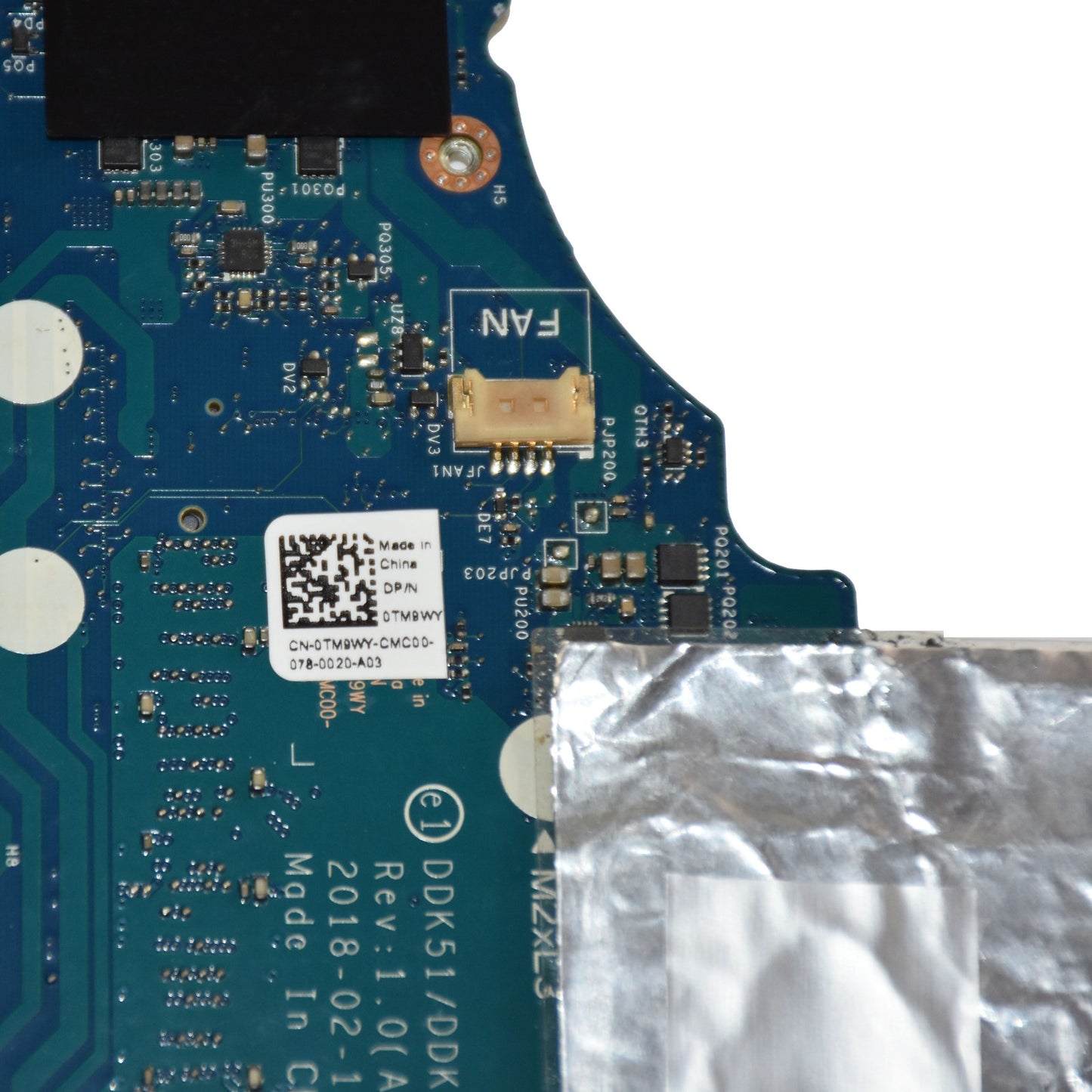 Dell G5 5587 Motherboard i7-8750H 2.2GHz Hex-Core NVIDIA GTX 1060 LA-E994P TM9WY