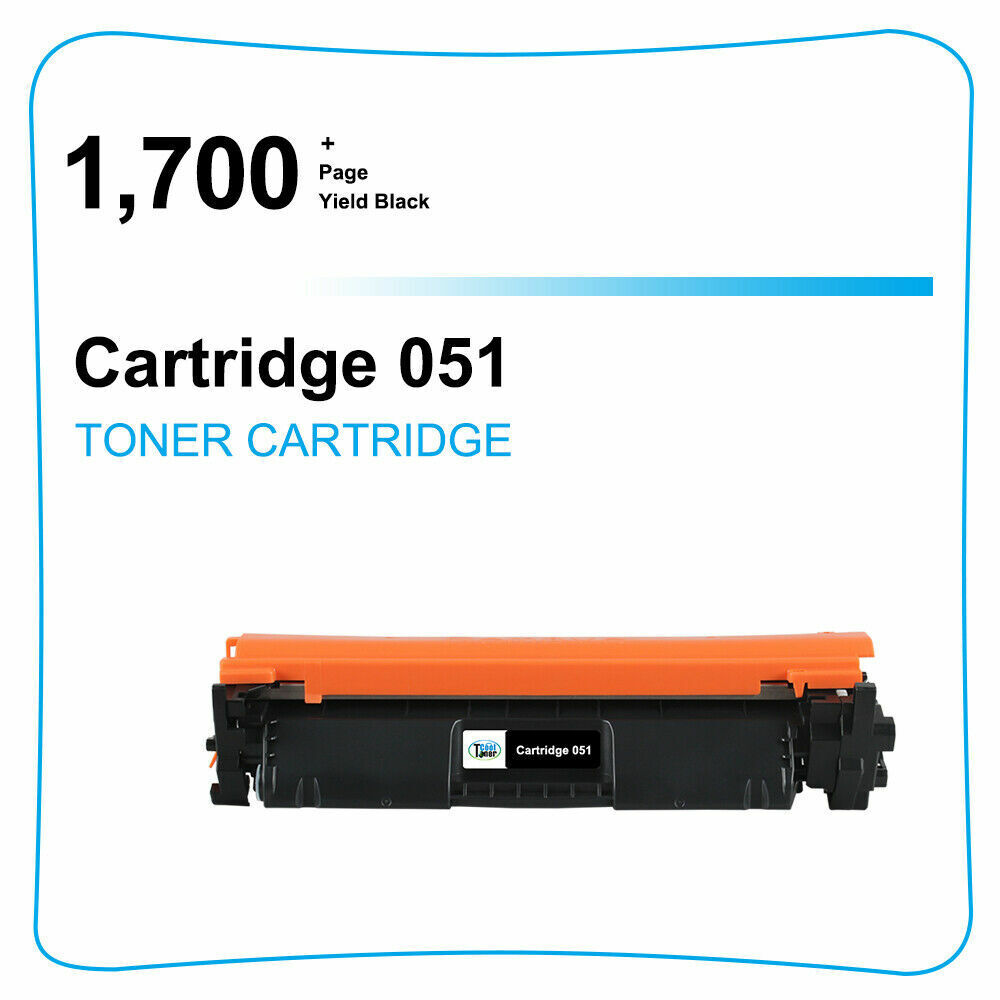10 Pack 051 Toner for Canon CRG-051 ImageCLASS MF264dw MF269dw LBP162dw MF267dw