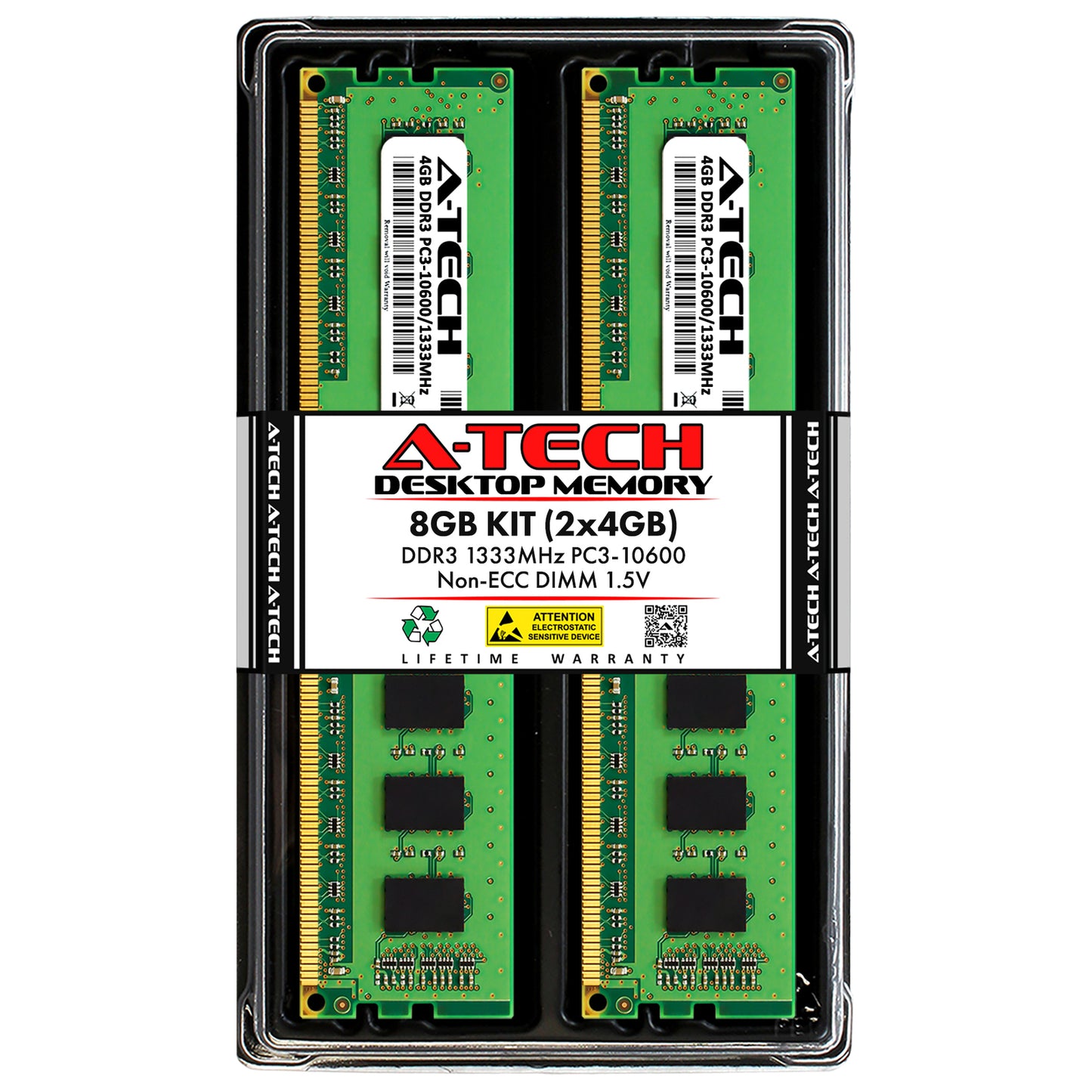 8GB 2x4GB PC3-10600U HP Pavilion p6715f p6716f p6717c p6719c p7-1010d Memory RAM