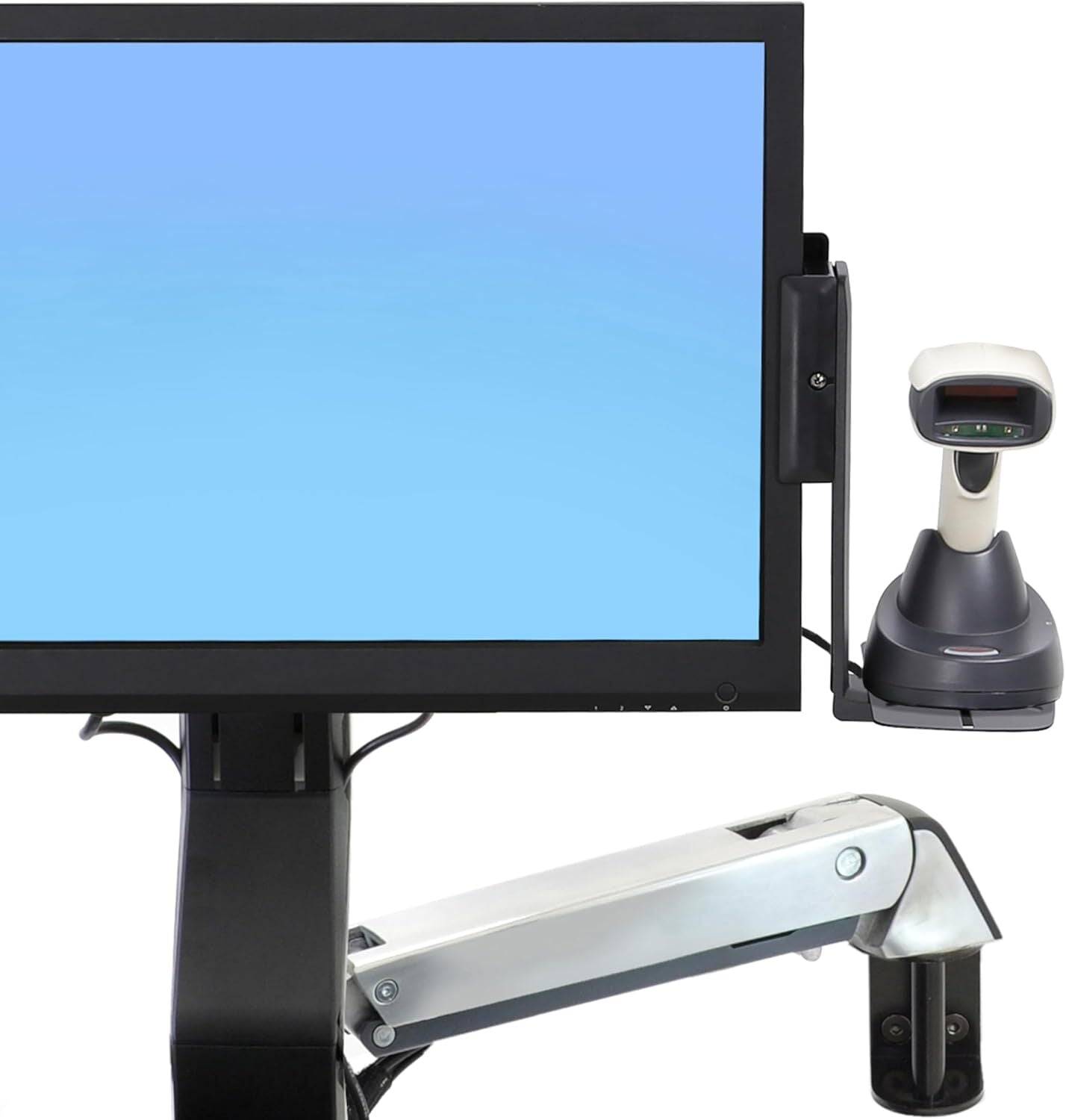 Ergotron Scanner Shelf VESA Mount Black Add-On Bracket for Monitor Arms - 97-815