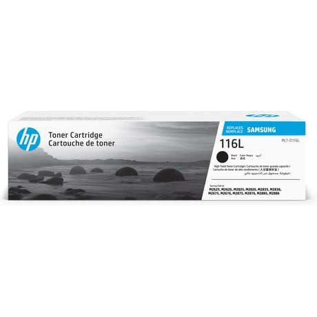 Samsung MLT-D116L High Yield Black Toner Cartridge, SU832A