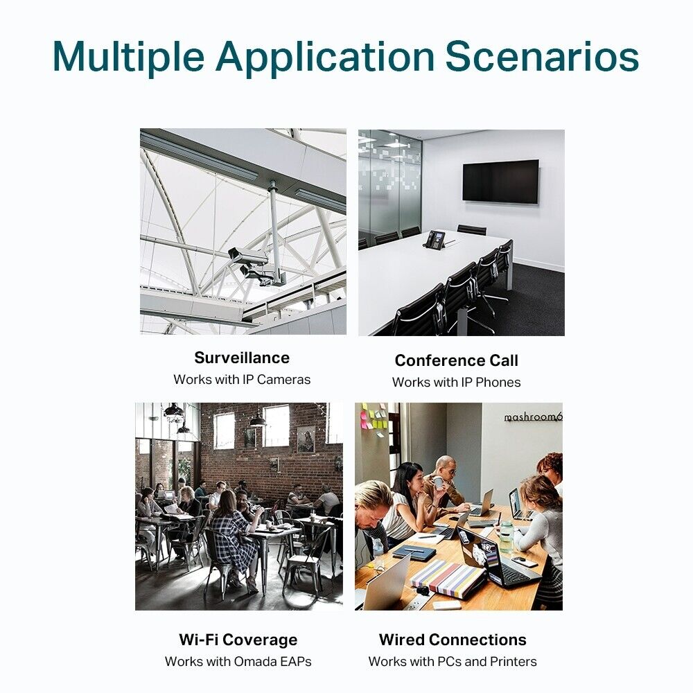 TP-Link TL-SG1218MP | 18-Port 1000Mbps Gigabit Rack Mount Switch | 16* PoE+ Port