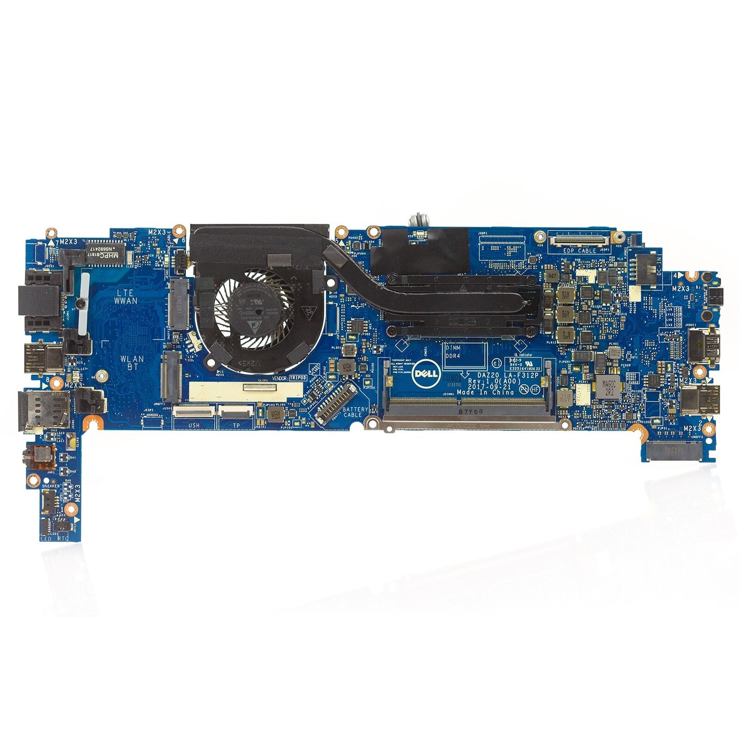 Dell Latitude 7390 Laptop Intel i5-8350U 1.70GHz Replacement Motherboard - RNCY5
