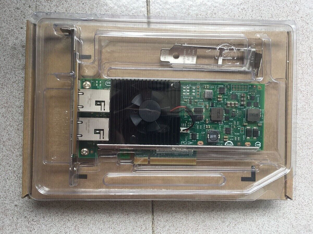 Genuine Dell/Intel X540-T2 Dual Port 10GbE Converged Network Adapter 3DFV8