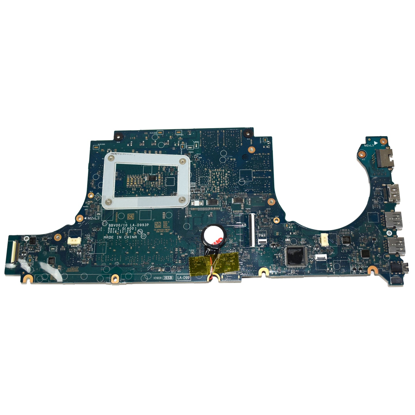 Dell Inspiron 15 7567 Motherboard i7-7700HQ 2.8GHz Quad Core LA-D993P P84C9