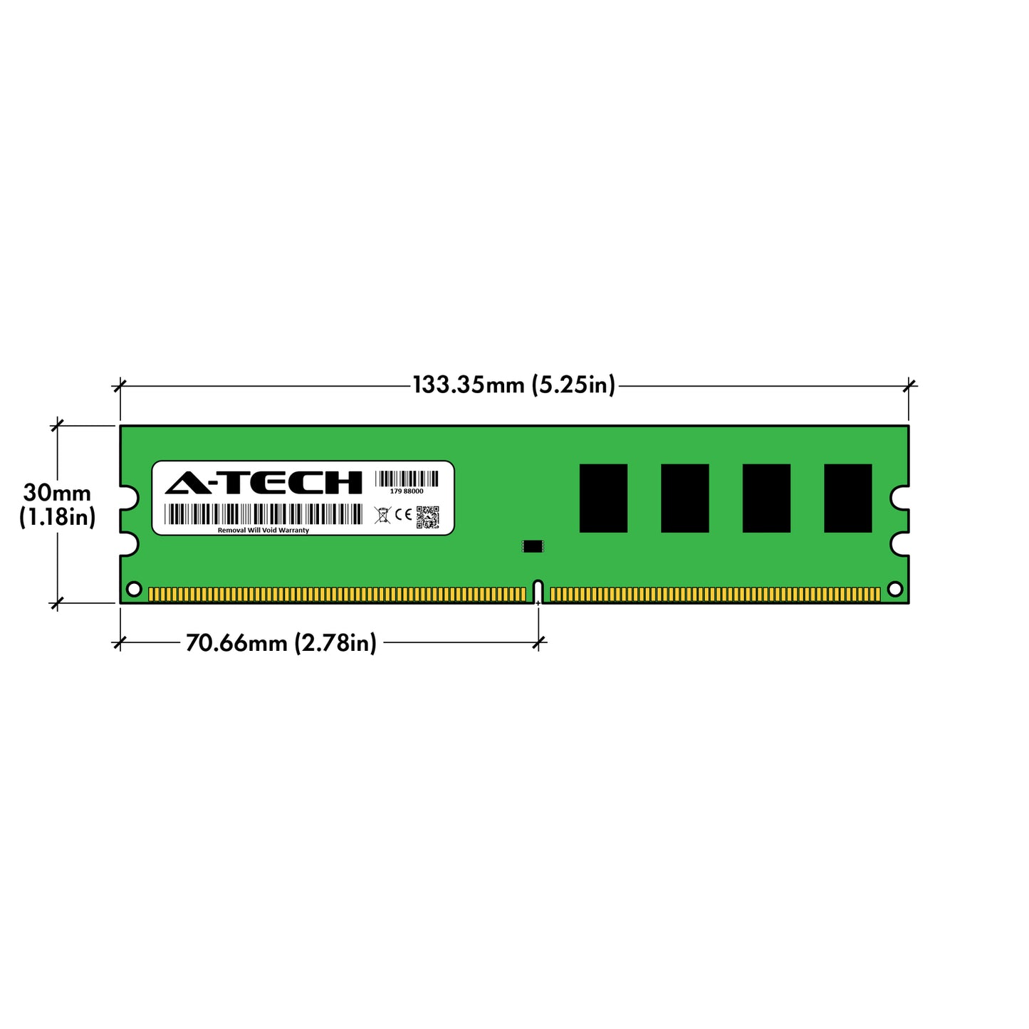 4GB 2x 2GB PC2-6400 DDR2 800 MHz Memory RAM for HP PROLIANT DL120 G5