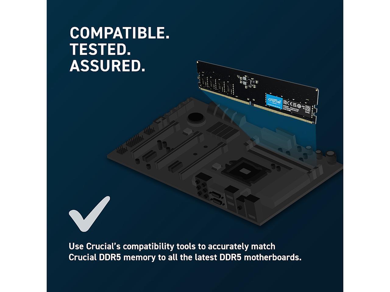 Crucial MEM 8G|CRUCIAL CT8G56C46U5