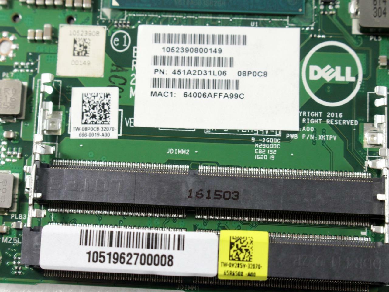 Dell Embedded Box PC 5000 Intel Celeron G3900E 2.4GHz Desktop Motherboard V285V