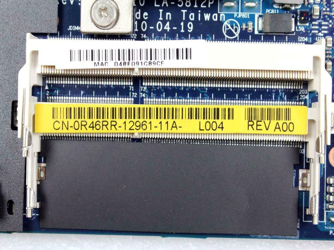 LOT x 5 Dell Alienware M11X R2 Core I3-380UM Laptop Motherboard 9V4JK R46RR