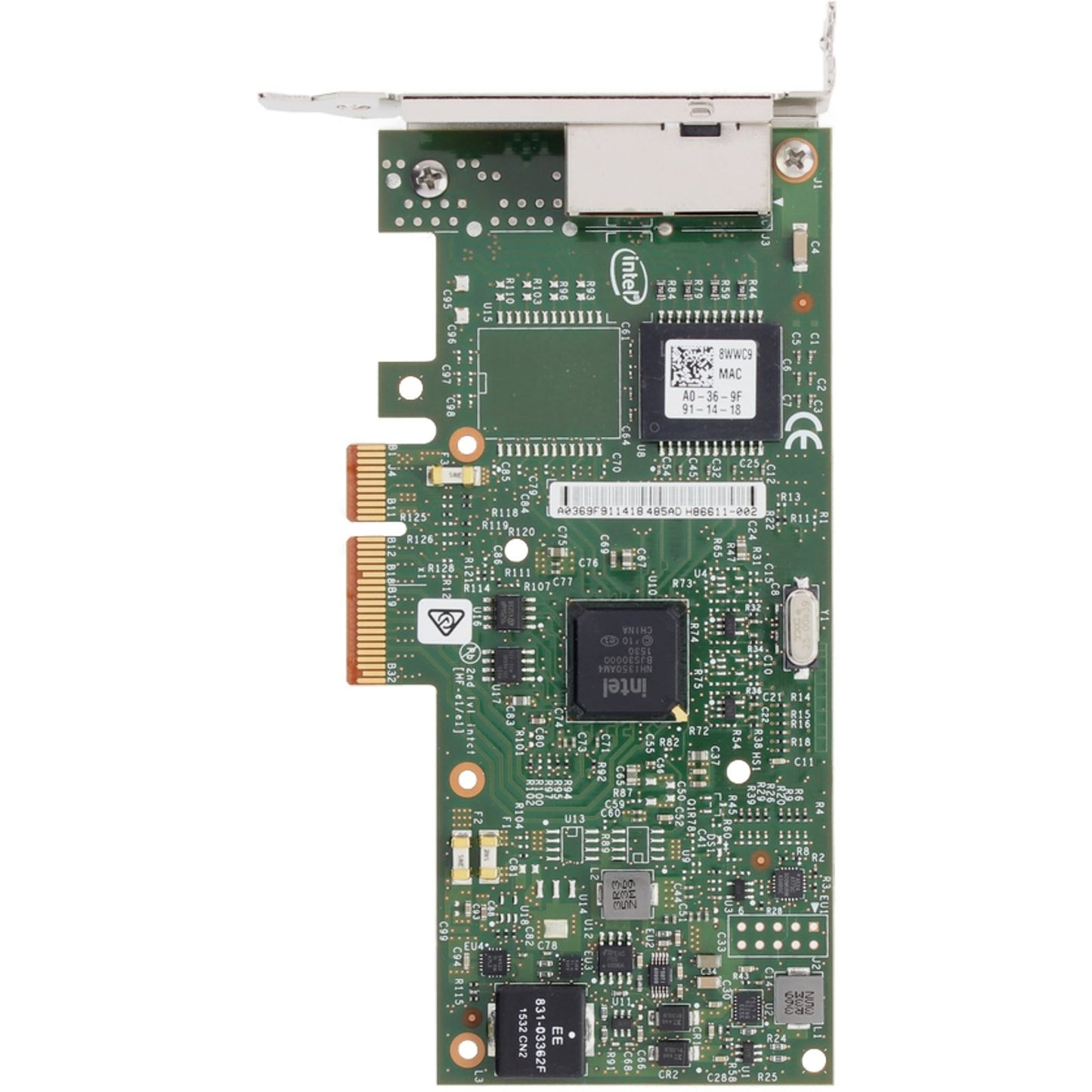Dell Intel I350-T2 Dual 1Gb RJ45 LP (8WWC9)