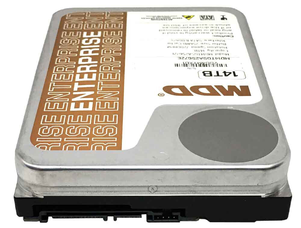 MDD 14TB 7200RPM 256MB Cache SATA 6.0Gb/s 3.5" Internal Enterprise Hard Drive