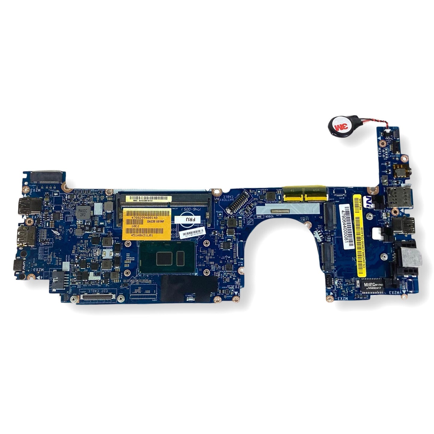 Dell Latitude 7290 7390 i3-7130U 2.70GHz DDR4 DAZ20 LA-F312P Motherboard 4H2MK