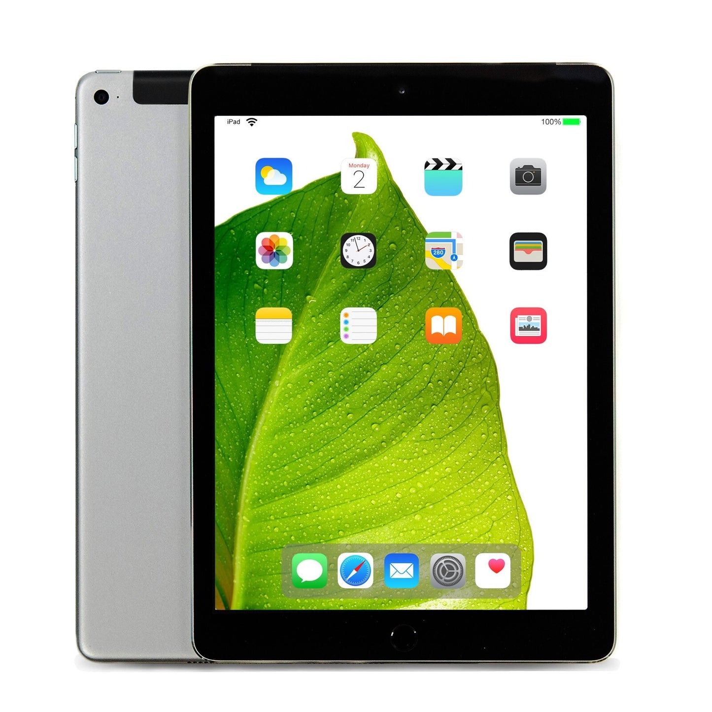 Apple iPad 6th Gen Space Gray 9.7" 32GB WiFi Cellular Tablet MR6R2LL/A A1954 - B