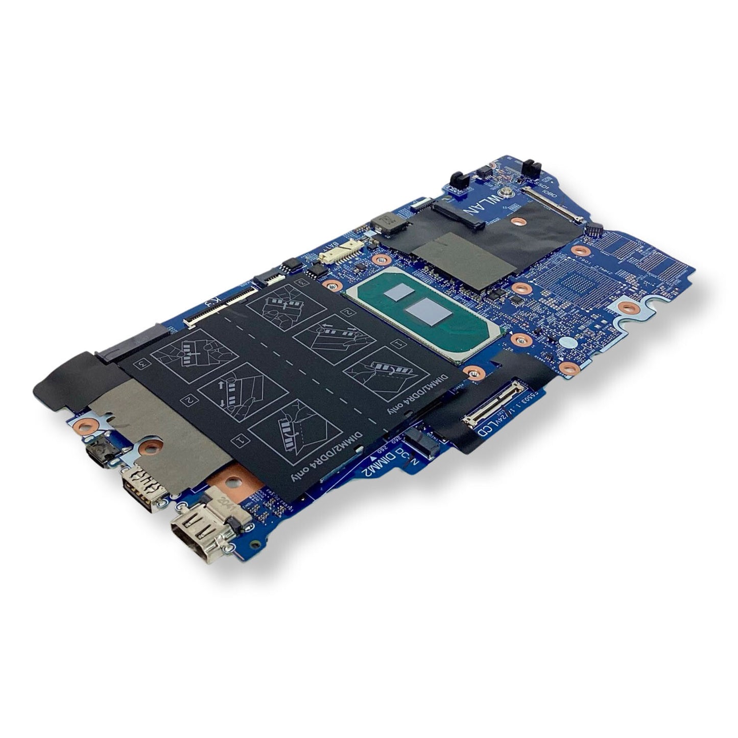 Dell Inspiron 7500 2-in-1 Silver Motherboard i5-1035G1 1.0GHz Quad-Core GVCY9