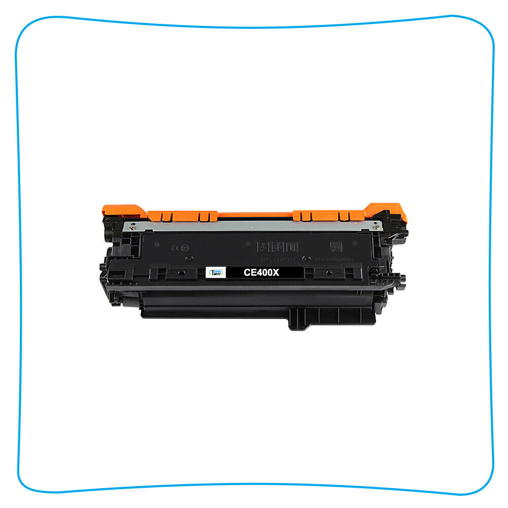 2x Toner Compatible With HP 507X CE400X Color LaserJet 500 MFP M570 M551n Black