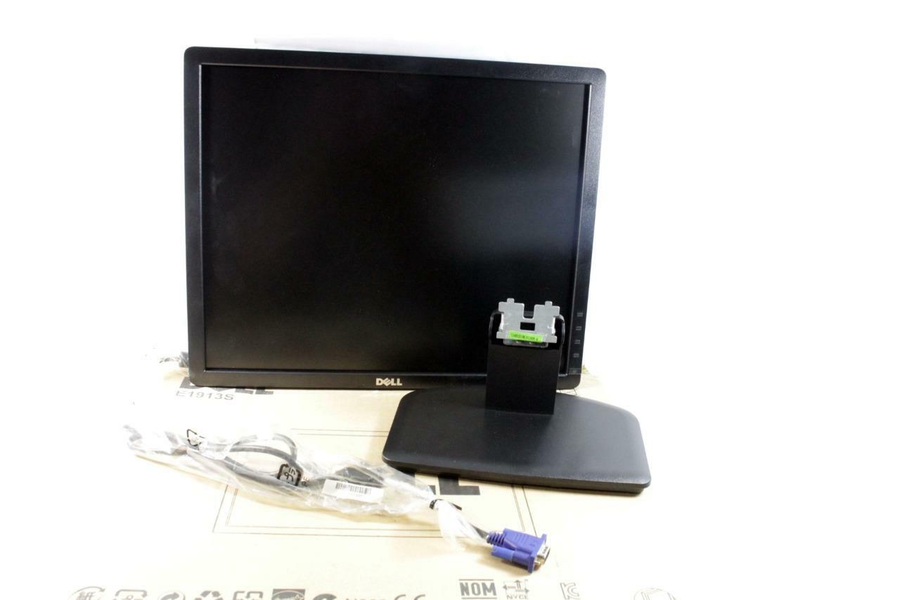 Dell E1913SF 0J712X J712X E Series 19" LCD TFT LED Black Flat Panel Monitor VGA