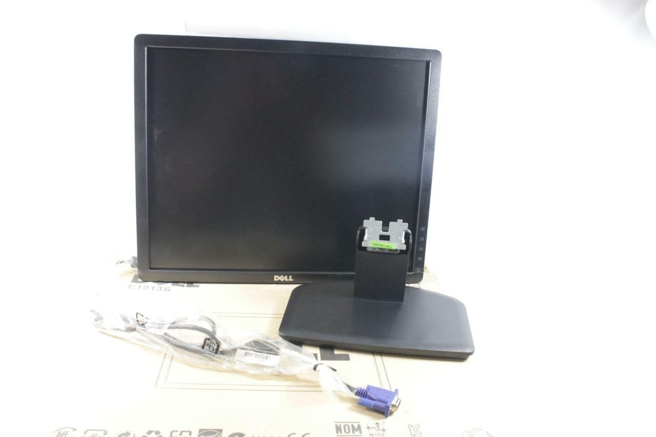 Dell E1913SF 0J712X J712X E Series 19" LCD TFT LED Black Flat Panel Monitor VGA