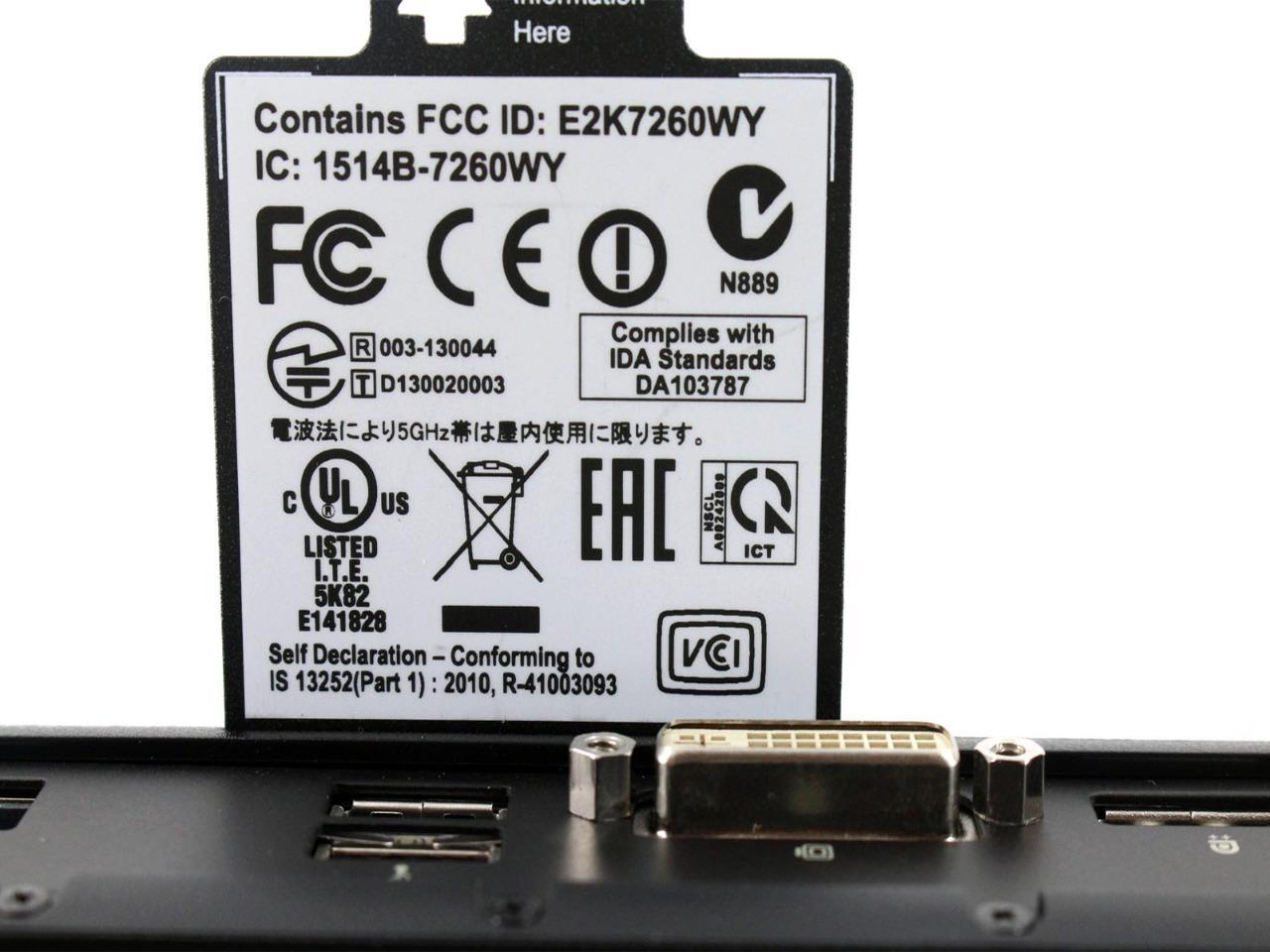 Dell Wyse 5010 Dx0D Wireles D10D 1.4GHz Wired-Ethernet RJ-45 DJPR5+Device Only