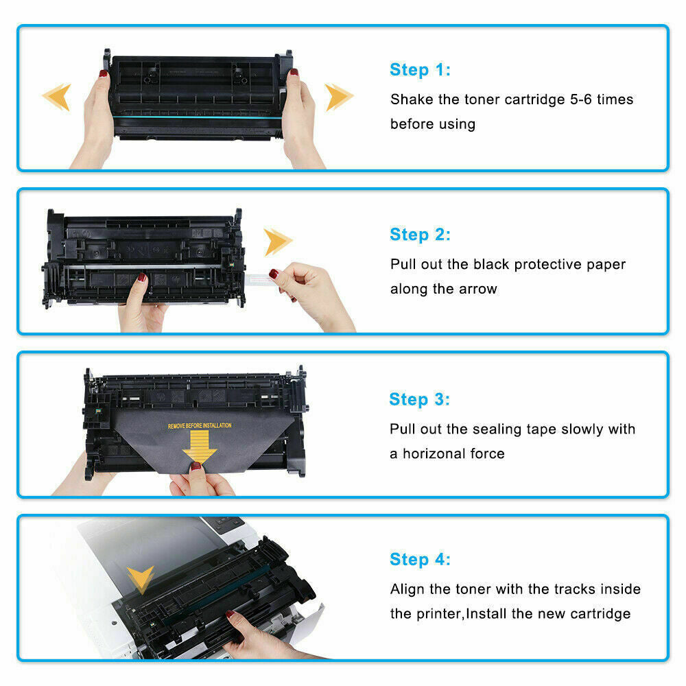6PK High Yield 05A CE505A Toner Compatible for HP LaserJet P2035 P2035n P2055dn
