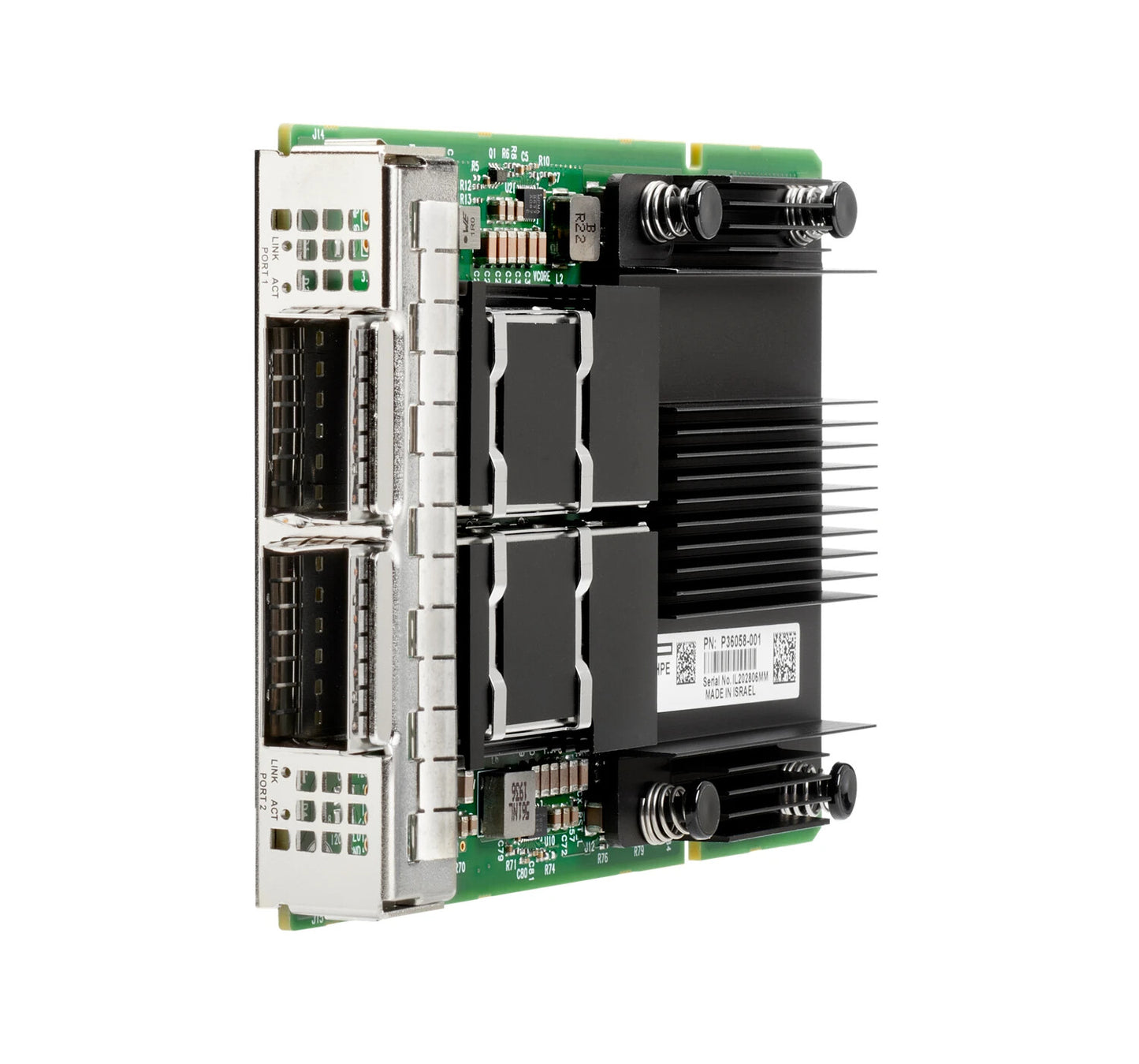 HPE 200Gb HDR QSFP56 2P OCP3 x16 Ethernet/InfiniBand Network Adapter NIC PCIe4